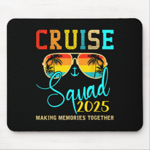 Squad Crew Cruise 2025 Sommerferien Matching Fa Mousepad
