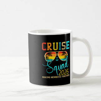 Squad Crew Kreuzfahrt 2026 Sommerferien passendes Kaffeetasse