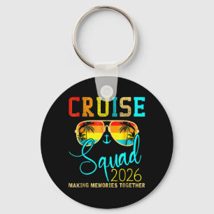 Squad Crew Kreuzfahrt 2026 Sommerurlaub passend Schlüsselanhänger