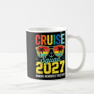 Squad Crew Kreuzfahrt 2027 Sommerurlaub passend Kaffeetasse