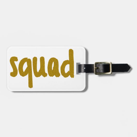 Squad Gepäckanhänger (Vorderseite horizontal)