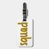 Squad Gepäckanhänger (Vorderseite vertikal)