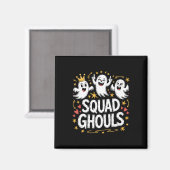 Squad Ghosts Matching Funny Halloween 1 Magnet (Vorderseite/Rückseite)