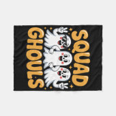 Squad Ghosts Matching Funny Halloween 2 Fleecedecke (Vorderseite (Horizontal))