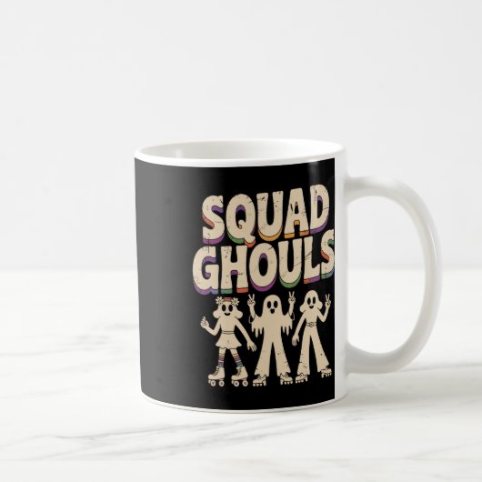 Squad Ghosts Matching Funny Halloween 3 Kaffeetasse (Rechts)
