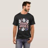 Squad Ghosts Matching Funny Halloween 4 T-Shirt (Vorne ganz)