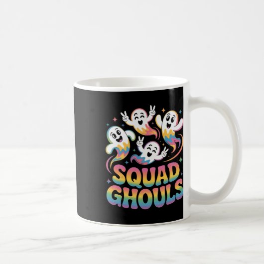 Squad Ghosts Matching Funny Halloween 7 Kaffeetasse (Rechts)