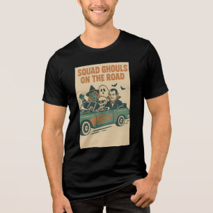 Squad Ghouls Cruisin' im Stil Tri-Blend Shirt