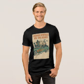 Squad Ghouls Cruisin' im Stil Tri-Blend Shirt (Vorderseite voll)