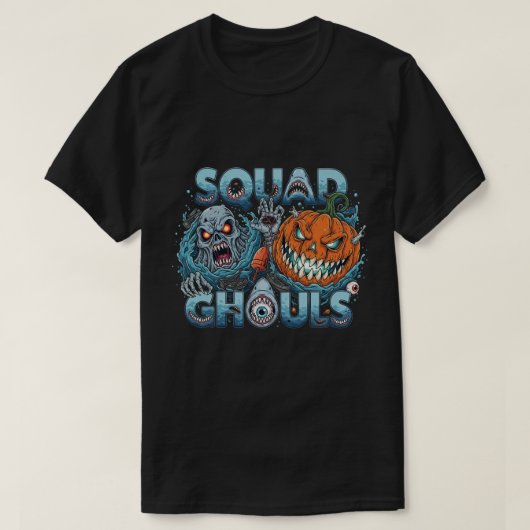 Squad Ghouls Halloween-Horror T-Shirt (Design vorne)