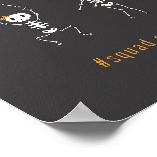 Squad Ghouls Halloween Poster (Ecke)