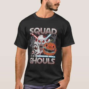 Squad Ghouls Sci-Fi Halloween-Horror T-Shirt
