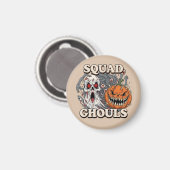 Squad Ghouls - Spooky Halloween Magnet (Vorderseite/Rückseite)