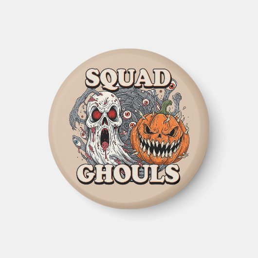 Squad Ghouls - Spooky Halloween Magnet (Vorne)