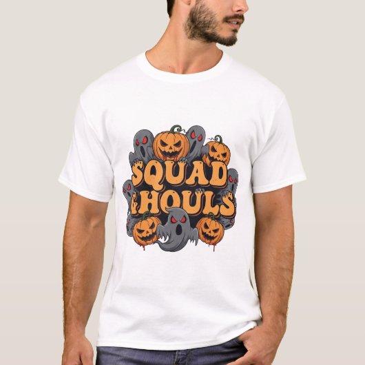 Squad Ghouls - Spuk Halloween-Ansammlung 6 T-Shirt (Vorderseite)