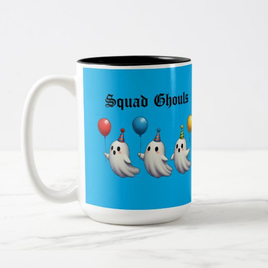 Squad Ghouls T-Shirt Zweifarbige Tasse (Links)