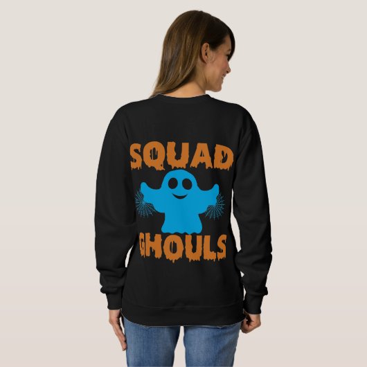 Squad Ghouls Woman's Sweatshirt (Schwarz voll)