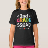 Squad Girl der zweiten Klasse T-Shirt (Vorderseite)