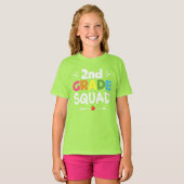 Squad Girl-T - Shirt der zweiten Klasse (Vorne ganz)