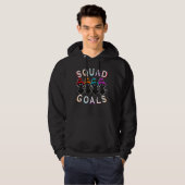 Squad Goals Cat Hexen Funny Hoodie (Vorne ganz)