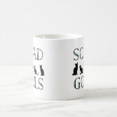 Squad Goals Funny Cat Lady Kaffeetasse (Mittel)
