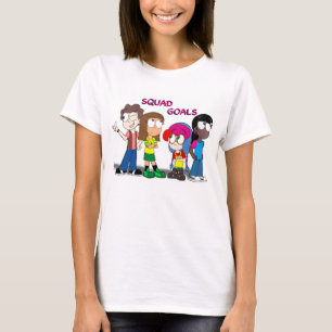 Squad Goals-Shirt (Damen) T-Shirt