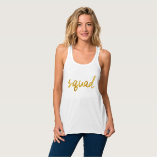 Squad Gold Foil Bachelorette Tank Top