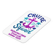 Squad Group Friends Custom Cabin Door Magnet (Linke Seite)