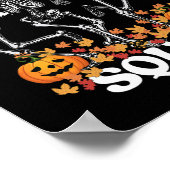 Squad Halloween Skeleton Dancing Endoscopy Nurse G Poster (Ecke)