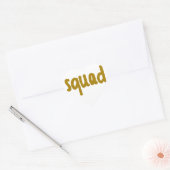 Squad Herz-Aufkleber (Umschlag)