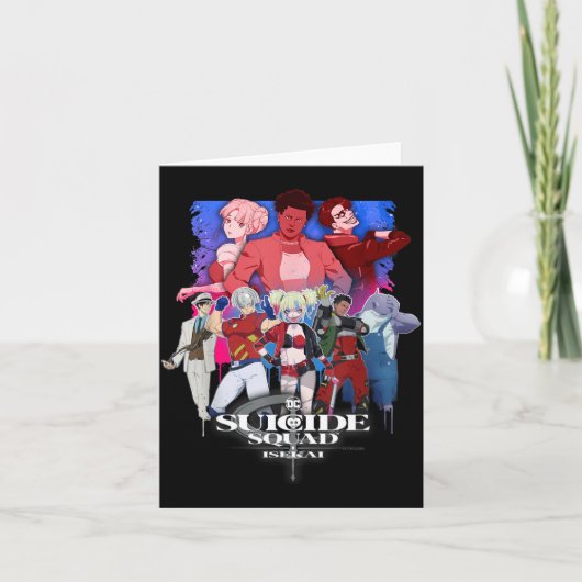 Squad Isekai Bereit Zum Kampf Design Karte (Vorderseite)