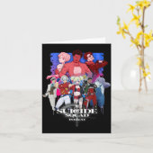 Squad Isekai Bereit Zum Kampf Design Karte (Gelbe Blume)