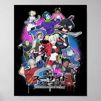 Squad Isekai Poster Design