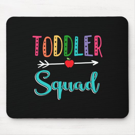 Squad-Lehrer zurück in die Schule Mousepad (Vorne)