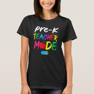 Squad-Modus für Vorschullehrer wieder in die Schul T-Shirt