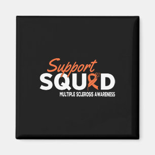 Squad Multiple Sklerose Bewusstsein Frau Bewusstse Magnet