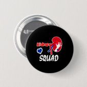Squad Nephrologie Nurse Dialysis Techniker 2 Button (Vorne & Hinten)