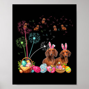 Squad Oaster Couple Bunny Dackeln Dandelu Hu Poster