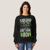 Squad of the Birthday Boy Video Gaming Sweatshirt (Vorne ganz)