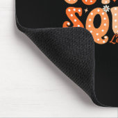 Squad Orange Ribbon Leukemia Blood Cancer Mousepad (Ecke)