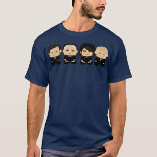 Squad POLTICOBOT Toy Robot Papst Besuch T-Shirt