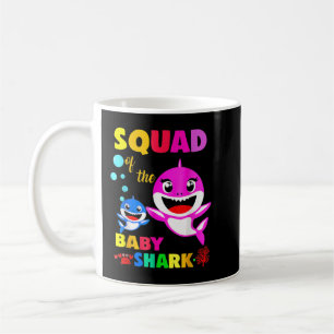 Squad Shark Squad Shark Family Mother's Day Kaffeetasse