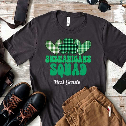 Squad Shenanigans! Personalisiertes St. Patrick-T- T-Shirt