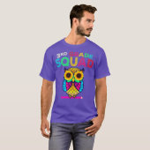 Squad Sunflower Owl Third Grade T-Shirt (Vorne ganz)