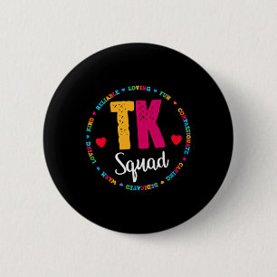 Squad T-Shirt - Übergangs-Kindergartenlehrerteam Button