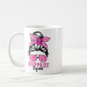 Squad Team Breast Cancer Awareness Warrior Messy B Kaffeetasse (Links)
