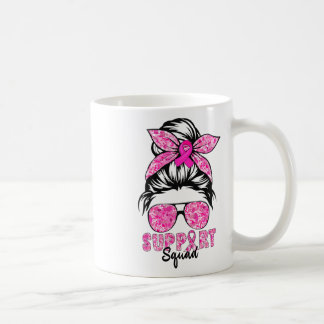 Squad Team Breast Cancer Awareness Warrior Messy B Kaffeetasse