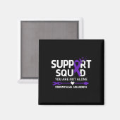 Squad Warrior Fibromyalgie Sensibilisierungskraft Magnet (Vorderseite/Rückseite)