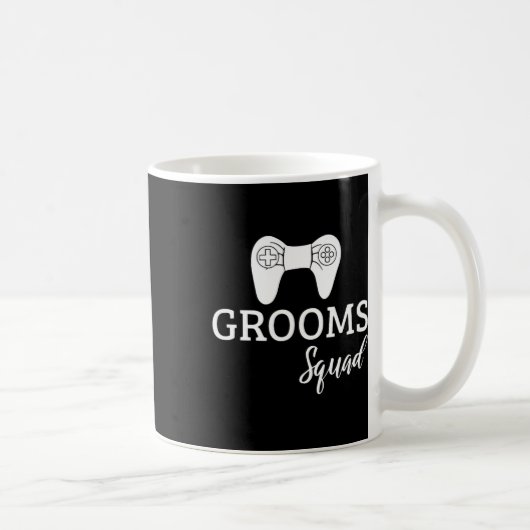 Squad Wedding Bachelor Party Wedding Party Fun Kaffeetasse (Rechts)