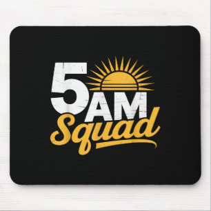 Squad Workout Gym Vintage Motivation Fitness m Mousepad